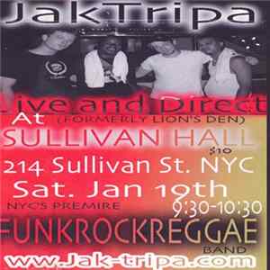 Jak Tripa - Live At Sullivan Hall Jan. 19th 2008 mp3