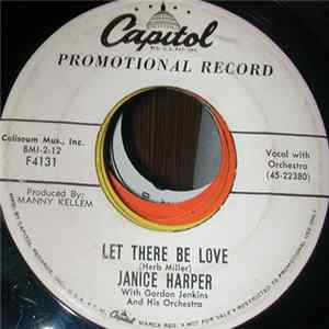 Janice Harper - Let There Be Love / I Need You mp3