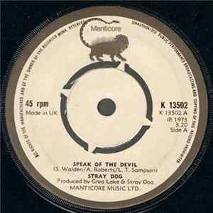 Stray Dog - Speak Of The Devil / A Letter mp3