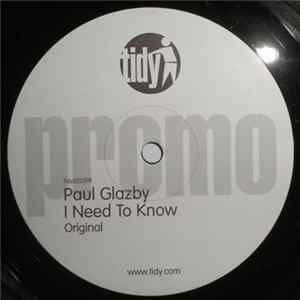 Paul Glazby - I Need To Know mp3