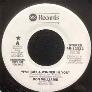 Don Williams - I've Got A Winner In You mp3