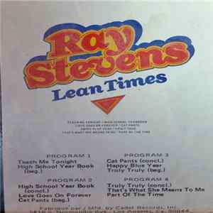 Ray Stevens - Lean Times mp3