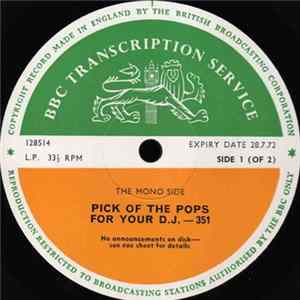 Various - Pick Of The Pops For Your D.J.-351 mp3
