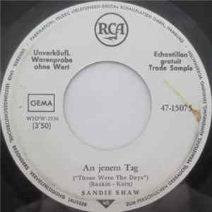Sandie Shaw - An Jenem Tag / Du Lügst So Wunderbar mp3