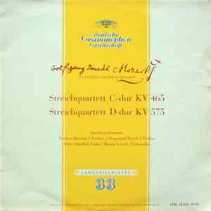 Wolfgang Amadeus Mozart, Amadeus-Quartett - Streichquartett C-dur KV 465 / Streichquartett D-dur KV 575 mp3