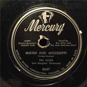Rex Allen, Lew Douglas' Orchestra - Mister And Mississippi / Lonely Little Robin mp3