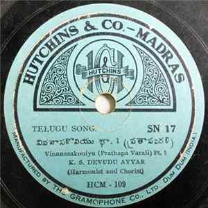 K. S. Devudu Ayyar - Vinanasakoniyu (Prathapa Varali) mp3