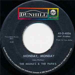 The Mama's & The Papa's - Monday, Monday / Got A Feelin' mp3