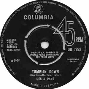 Des & Dave - Tumblin' Down mp3