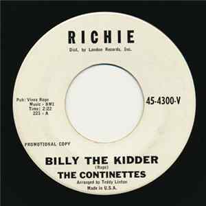 The Continettes - Billy The Kidder / Boys Who Don't Understand mp3