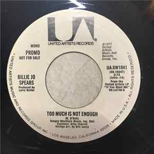 Billie Jo Spears - Too Much Is Not Enough mp3