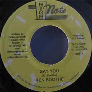 Ken Boothe / Max Romeo - Say You / Let The Power Fall On I mp3
