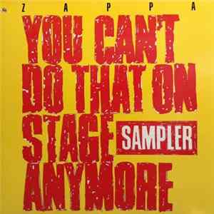 Zappa - You Can't Do That On Stage Anymore (Sampler) mp3