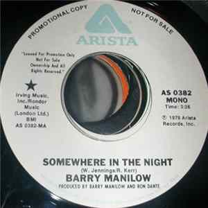 Barry Manilow - Somewhere In The Night mp3