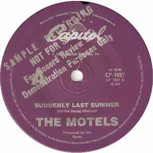The Motels - Suddenly Last Summer mp3