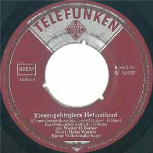 Ein Heimatchor Unter Der Leitung von Walter H. Bächer, Heinz Werner , Unknown Artist - Riesengebirglers Heimatlied / Schlesierlied mp3