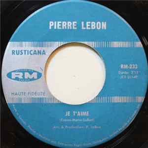 Pierre LeBon - Je T'Aime mp3
