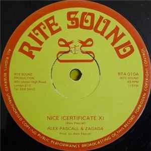 Alex Pascall & Zagada / Cecil B. & Zagada - Nice (Certificate X) / Disco Calypso mp3
