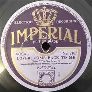 Pat O'Dell / Eddie Cole - Lover, Come Back To Me / The Wedding Of The Painted Doll mp3