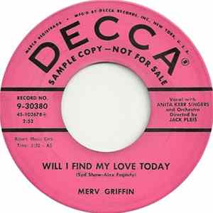 Merv Griffin - Will I Find My Love Today mp3