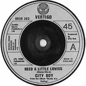 City Boy - Need A Little Loving mp3
