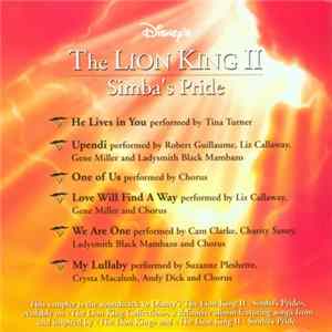 Various - Disney's The Lion King II - Simba's Pride mp3