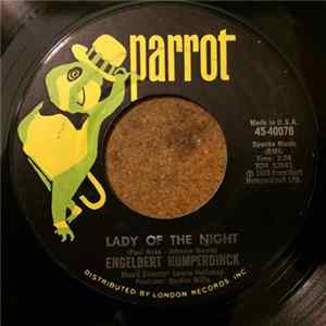 Engelbert Humperdinck - Love Is All / Lady Of The Night mp3