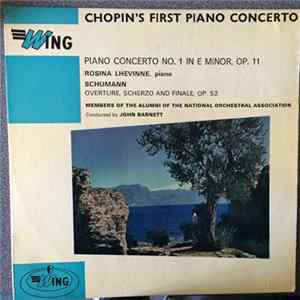 Frédéric Chopin and Robert Schumann - Piano Concerto No.1 In E-Minor Op.11 mp3