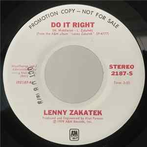 Lenny Zakatek - Do It Right / Viens mp3