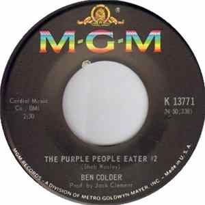 Ben Colder - The Purple People Eater #2 / Undertaker's Love Lament mp3