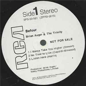 Brian Auger & The Trinity / Mind Garage - Befour / Again! - The Electric Liturgy mp3