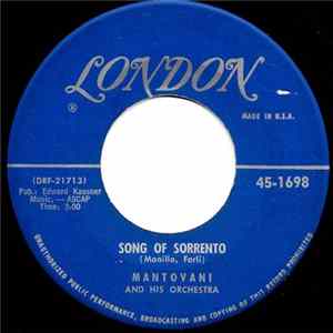 Mantovani And His Orchestra - Song Of Sorrento mp3