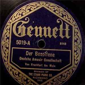 Deutche Amusir Gesellschaft Von Frankfurt Am Main / Frankfurter Stadt-Kapelle - Der Besoffene / Der Lustige Hans mp3