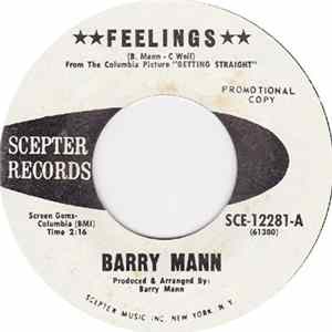 Barry Mann - Feelings / Let Me Stay With You mp3