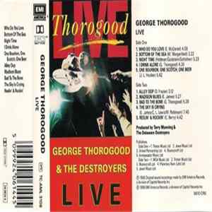 George Thorogood & The Destroyers - Live mp3