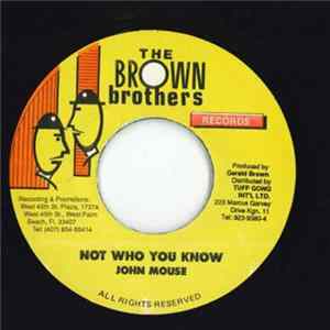 John Mouse - Not Who You Know mp3