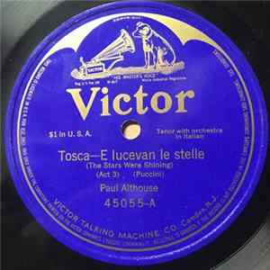 Paul Althouse - Tosca - E Lucevan Le Stelle / Pagliacci - Vesti la Giubba mp3
