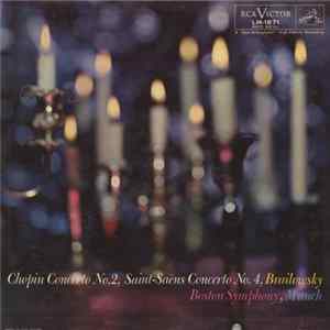 Chopin, Saint-Saëns, Brailowsky, Boston Symphony, Munch - Concerto No. 2, Concerto No. 4 mp3