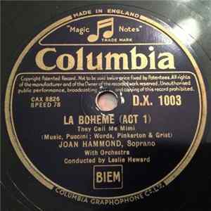 Joan Hammond - La Boheme (Act 1) They Call Me Mimi mp3