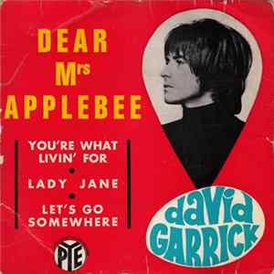 David Garrick - Dear Mrs. Applebee mp3