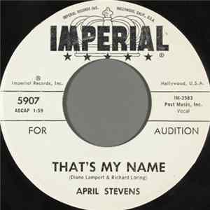 April Stevens - That's My Name mp3