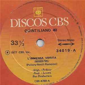 Quintiliano 40 - L'Immensa Verità / Finalmente Tu mp3