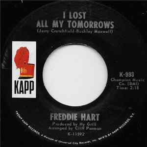 Freddie Hart - I Lost All My Tomorrows mp3