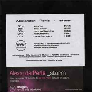 Alexander Perls - Storm mp3