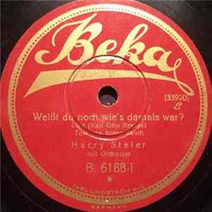 Harry Steier Mit Orchester - Weißt Du Noch Wie's Damals War? / Drei Nächte mp3