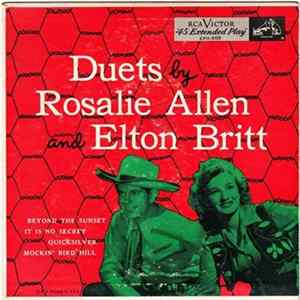 Rosalie Allen and Elton Britt - Duets By mp3