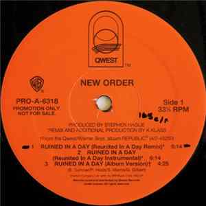 New Order - Ruined In A Day mp3