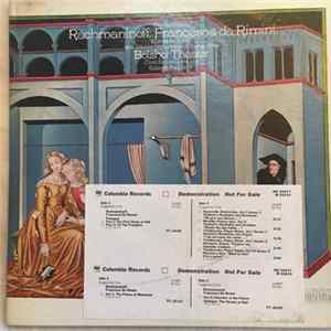 Rachmaninoff / Vladimir Atlantov - Francesca Da Rimini (Complete Opera) And A Recital Of Opera Arias By Vladimir Atlantov mp3