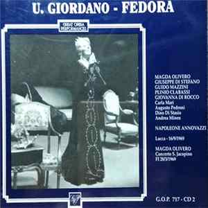 U. Giordano, Magda Olivero - Fedora - Concerto Firenze 1969 mp3
