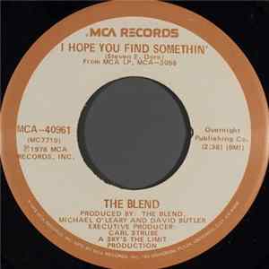 The Blend - I Hope You Find Somethin' / I'm Gonna Make You Love Me mp3